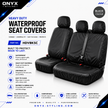 3 Seater Van Seat Covers – Waterproof Heavy Duty Protectors (Universal Fit)