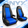 DAF XF (2015–2021) Luxury Eco-Leather Seat Covers – Driver & Passenger Set
