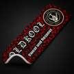 Oldskool Blood Sweat and Respect Dash Mat 60x20cm | Danish Plush Red
