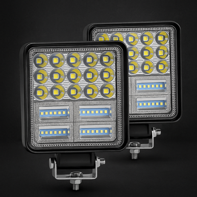 Auto Choice 54 LED Work Light with DRL | 162W 16200lm | IP67 Waterproof
