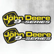 John Deere Yellow & Black 9 Series New Style Decal