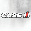 CASE IH WINDSCREEN LOGO VINYL STICKER BLACK AND RED INSIDE FITTING TRACTOR LOGO DECAL