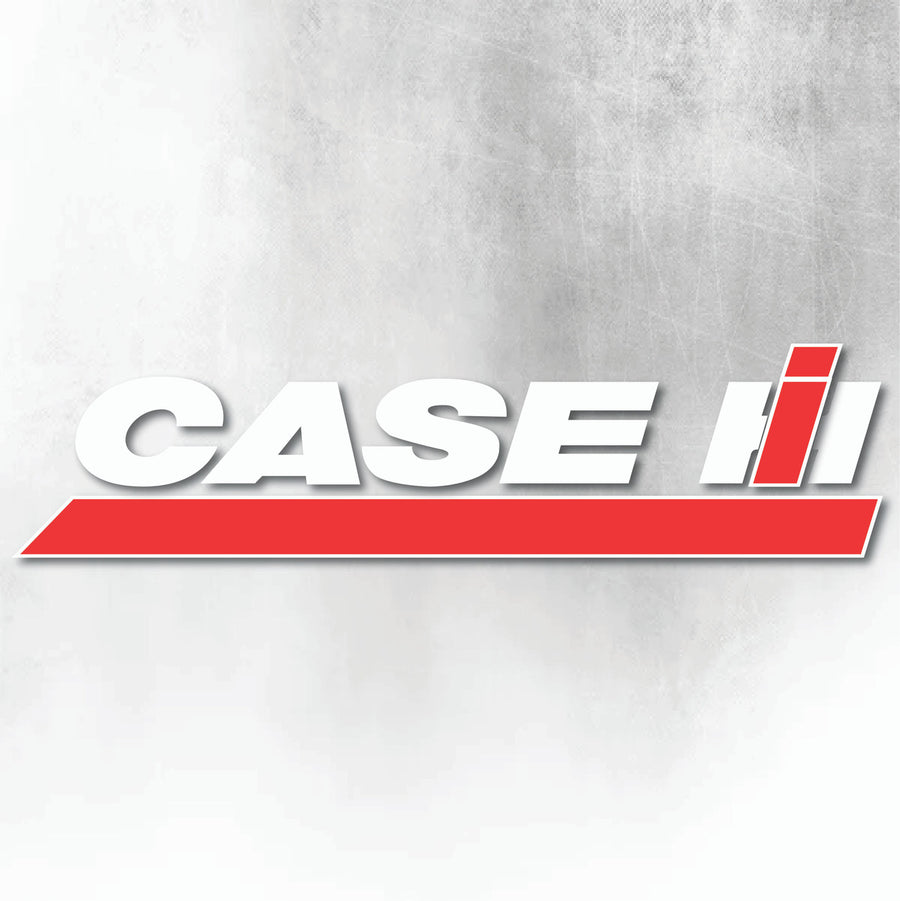 CASE IH RED & WHITE WINDOW STICKER