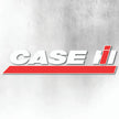 CASE IH RED AND WHITE WINDOW DECAL