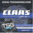 Claas Logo White - Style 33