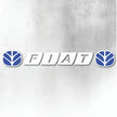 FIAT NEW HOLLAND BLUE AND WHITE WINDOW DECAL