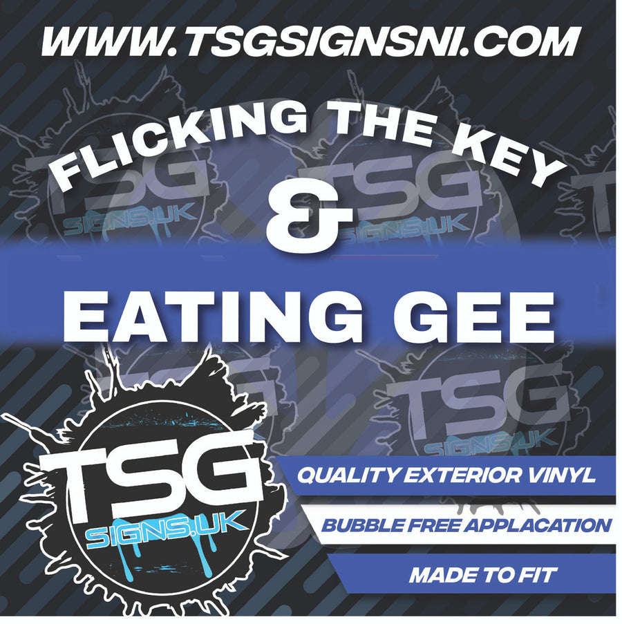 Flicking The Key & Eating Gee White - Style 11