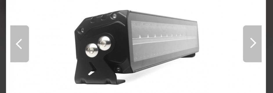 Frameless Dual Colour LED Light Bar – White & Amber DRL | OSRAM LEDs | 56cm