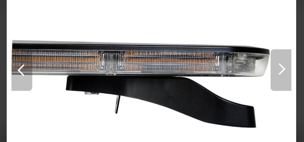 96cm High Power LED Emergency Light Bar – 12V/24V R65 Approved Amber Beacon – 162 LED, 126W Strobe Light