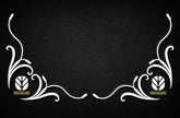 New Holland SIDE WINDOW SWIRLS - PAIR Black & White New Style