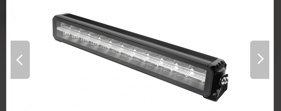Frameless Dual Colour LED Light Bar – White & Amber DRL | OSRAM LEDs | 56cm