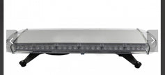 76cm Amber LED Warning Light Bar – 40 LED Emergency Beacon, 12-24V, 15 Flash Modes, IP65 Waterproof, 360° Visibility
