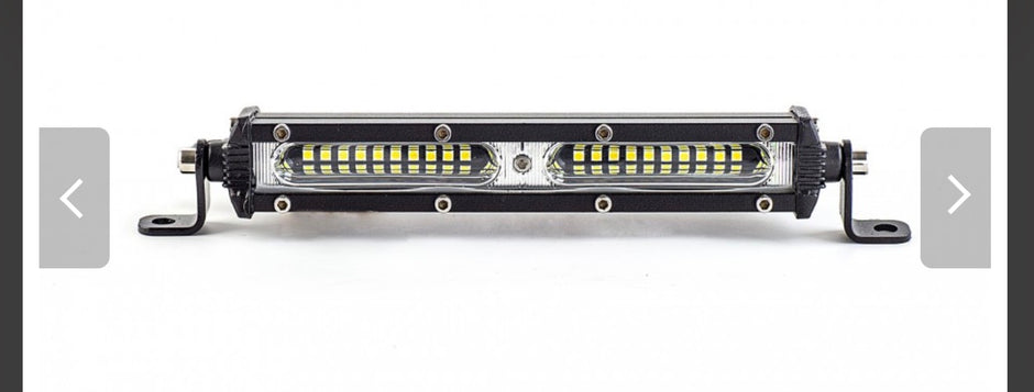 7” 54W LED Light Bar – 18 LED Ultra Slim Spot Beam | 12/24V Dual Voltage