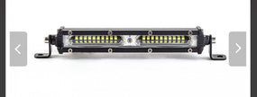 7” 54W LED Light Bar – 18 LED Ultra Slim Spot Beam | 12/24V Dual Voltage
