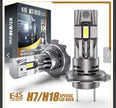 E4S H18 LED Headlight Bulb Kit – 6500K White | Compact Mini Design