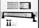 20” (55cm) 324W LED Light Bar 7D Dual Beam Spot & Flood 12–24V Off-Road Work Light HAL320