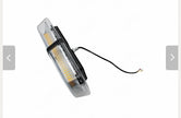 30.5cm LED Amber Warning Light Bar – 72 LED Emergency Beacon, 12-24V, 8 Flash Modes, E-Marked IP65 Waterproof