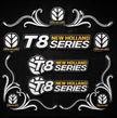 New Holland T8 Series White & Black New Style Decal