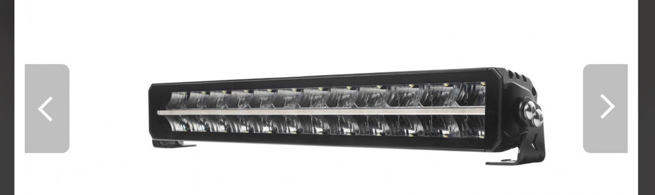 Frameless Dual Colour LED Light Bar – White & Amber DRL | OSRAM LEDs | 56cm