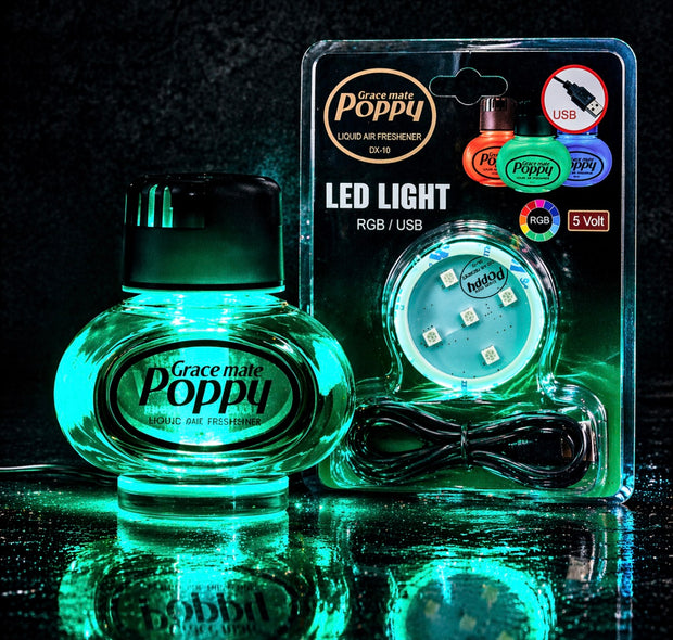 Poppy Grace Mate LED light RGB USB - Authentic Product