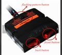 1200mm LED Emergency Light Bar 12V/24V – 88 LED Amber Warning Beacon with 15 Flash Modes