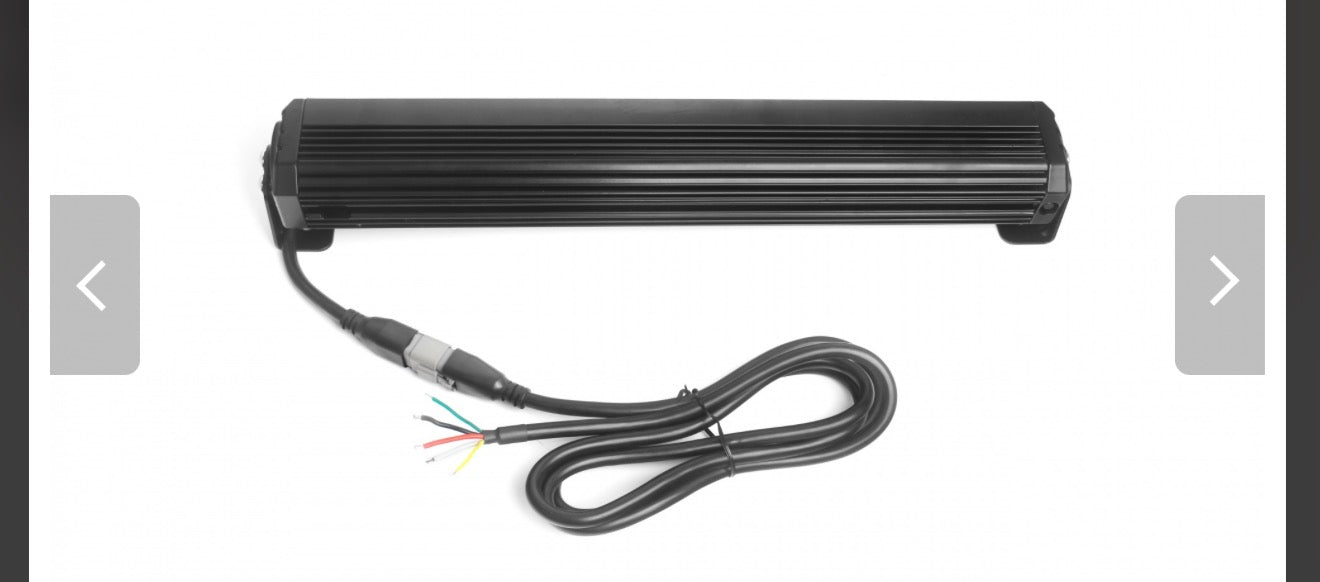 Frameless Dual Colour LED Light Bar – White & Amber DRL | OSRAM LEDs | 56cm