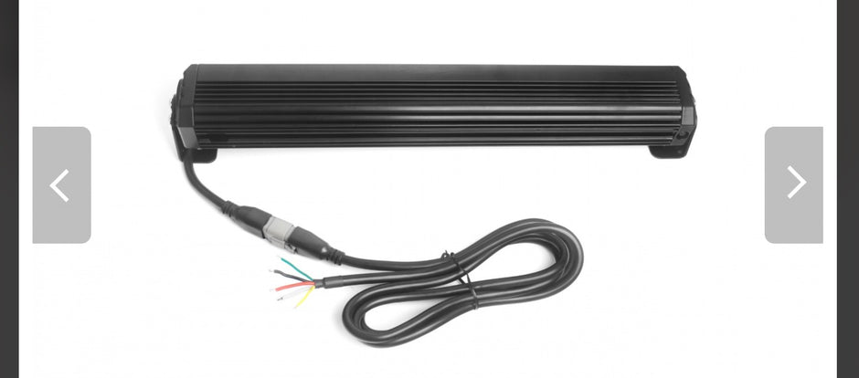 Frameless Dual Colour LED Light Bar – White & Amber DRL | OSRAM LEDs | 56cm