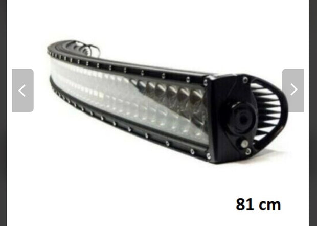 127cm Curved LED Light Bar – 288w High Power Spot Beam | 12V–24V Waterproof IP67