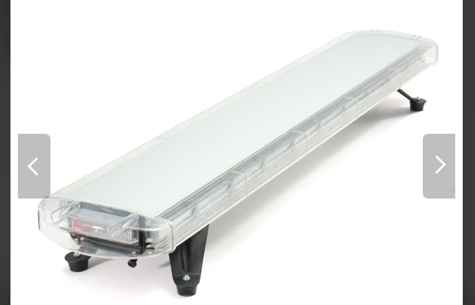 1200mm LED Emergency Light Bar 12V/24V – 88 LED Amber Warning Beacon with 15 Flash Modes