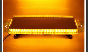 76cm Amber LED Warning Light Bar – 40 LED Emergency Beacon, 12-24V, 15 Flash Modes, IP65 Waterproof, 360° Visibility