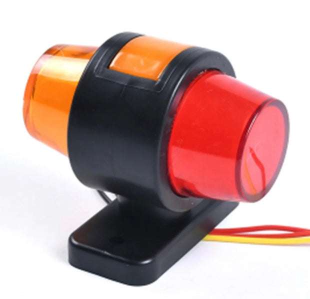 Set of 2 LED Neon Marker Lights – Orange/Red/Orange – 12/24V Dual Voltage MAR1521