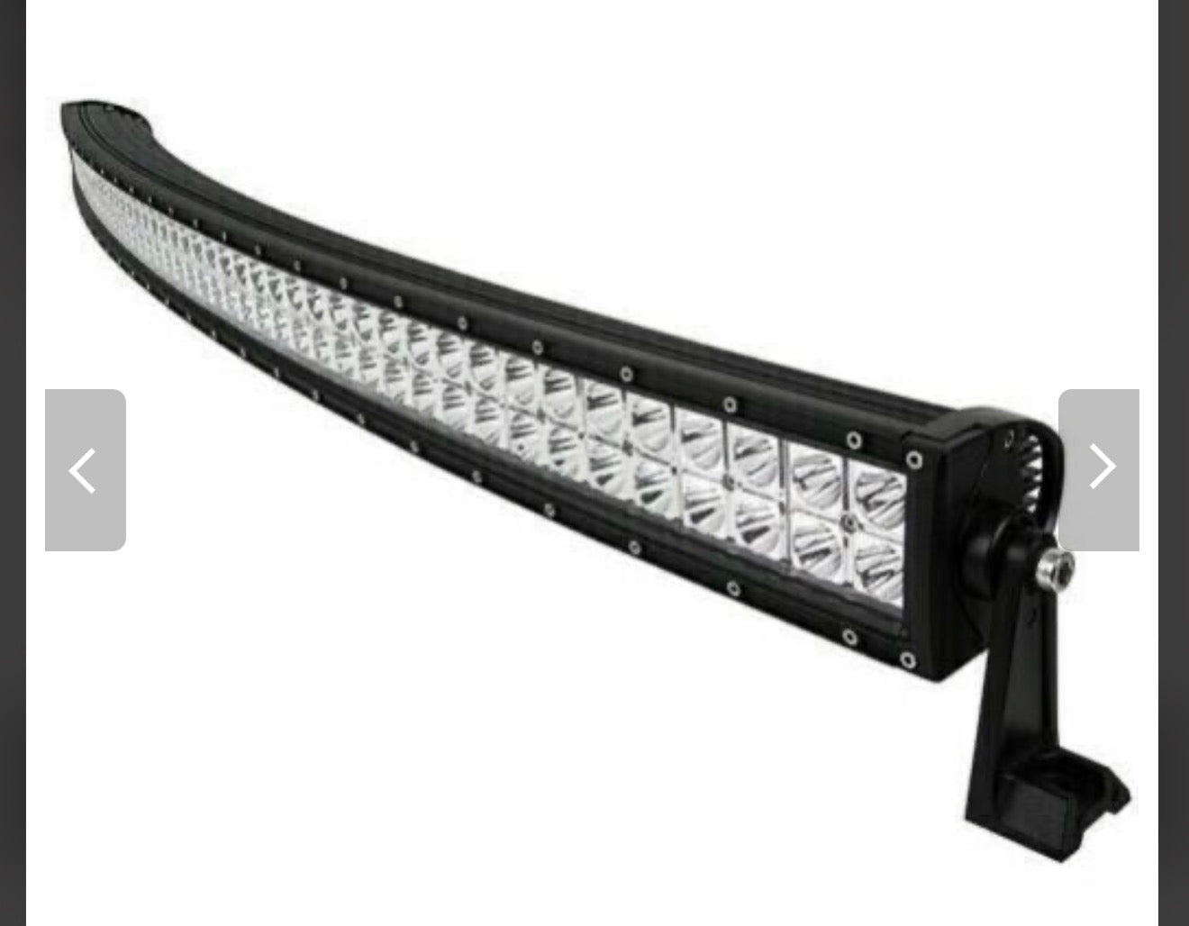 81cm Curved LED Light Bar – 180W High Power Spot Beam | 12V–24V Waterproof IP67