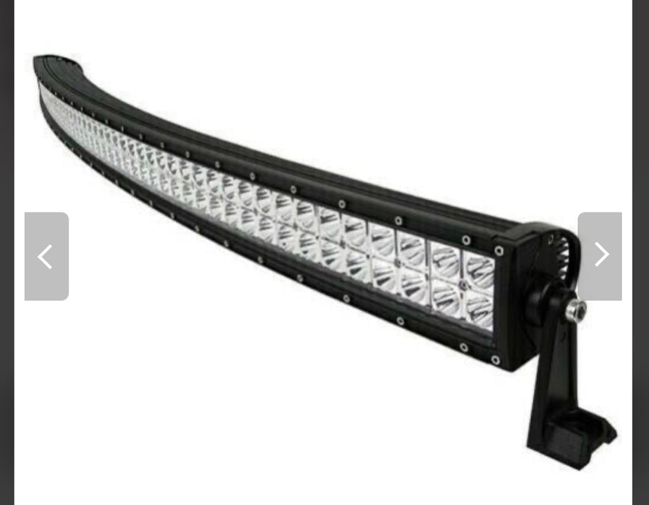 81cm Curved LED Light Bar – 180W High Power Spot Beam | 12V–24V Waterproof IP67