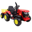 Onyx Kids 12V Ride-On Tractor with Trailer – RED Farm Master Edition