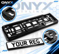 Pair - Universal Number Plate Holder – UK & Irish Registration Plates New