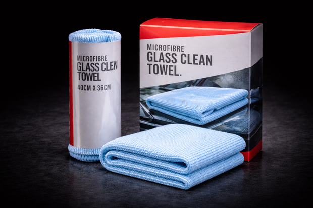 Microfibre Glass Cleaning Towel – Streak-Free Finish