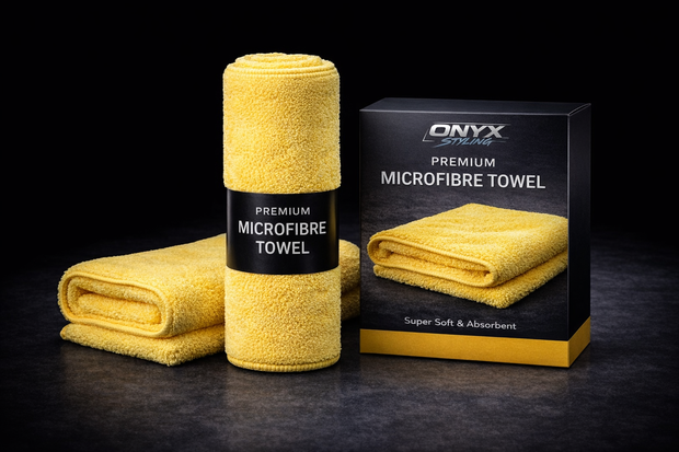 Extra Large Microfibre Drying Towel – Ultra Absorbent & Scratch Safe