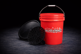 22L Car Wash Bucket with Grit Guard & Lid – Detailing Kit