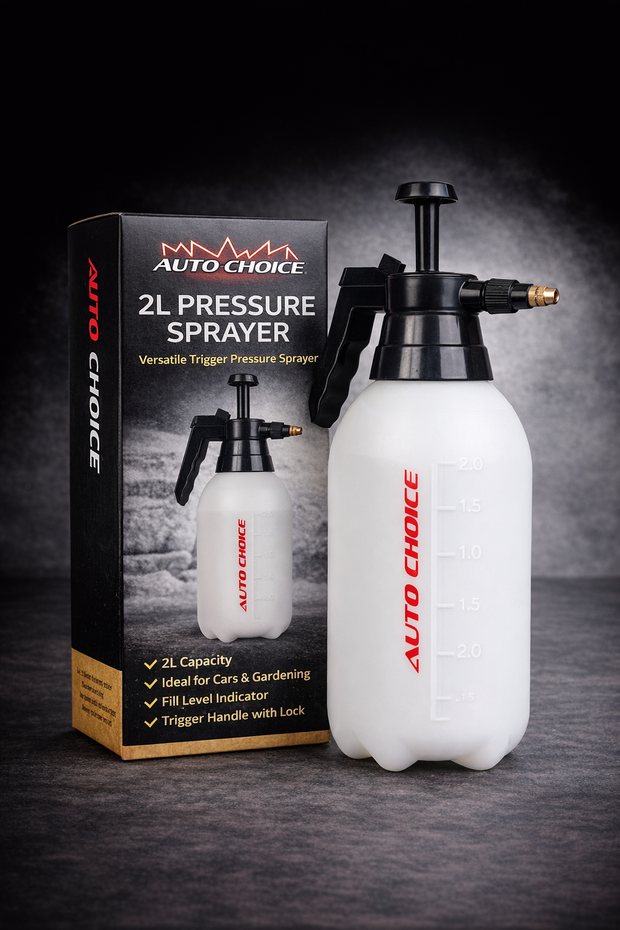 2L Pressure Sprayer – Adjustable Nozzle & Trigger Lock