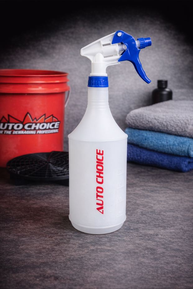 750ml Trigger Spray Bottle – Adjustable Nozzle Blue Trigger