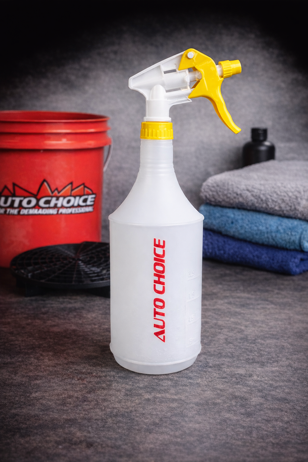 750ml Trigger Spray Bottle – Adjustable Nozzle Yellow Trigger