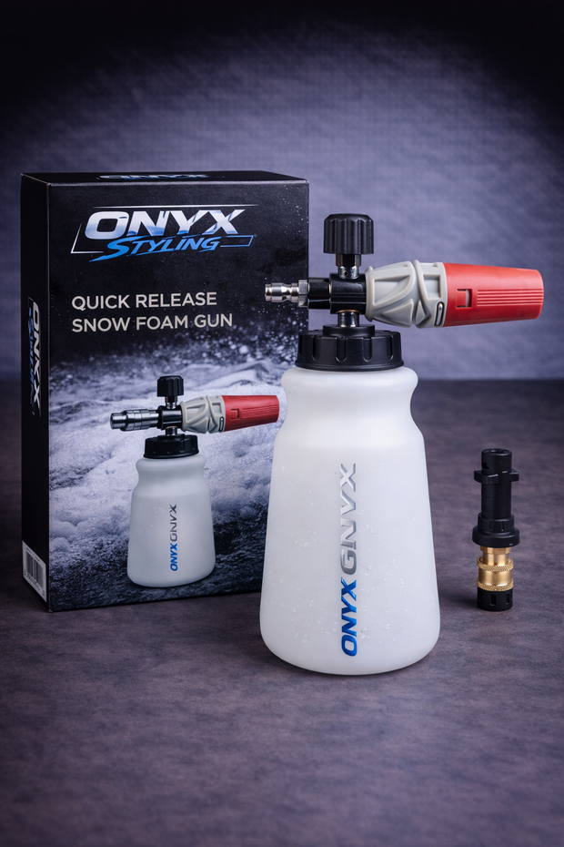 Quick Release Snow Foam Gun – 1L Bottle - Comes with Karcher Fitting included