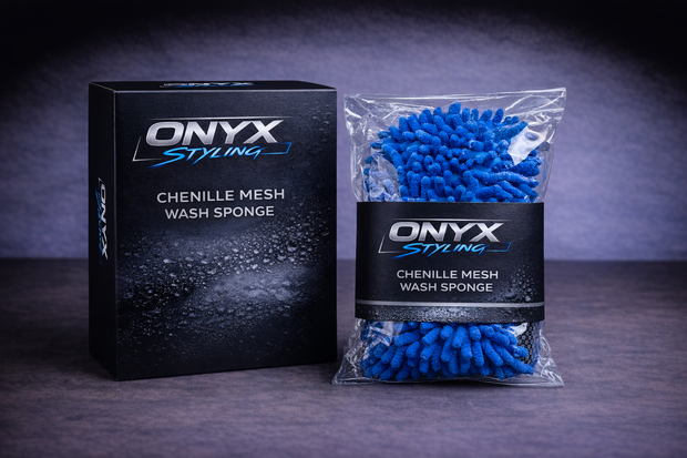 Chenille Mesh Wash Sponge – Premium Car Cleaning Sponge