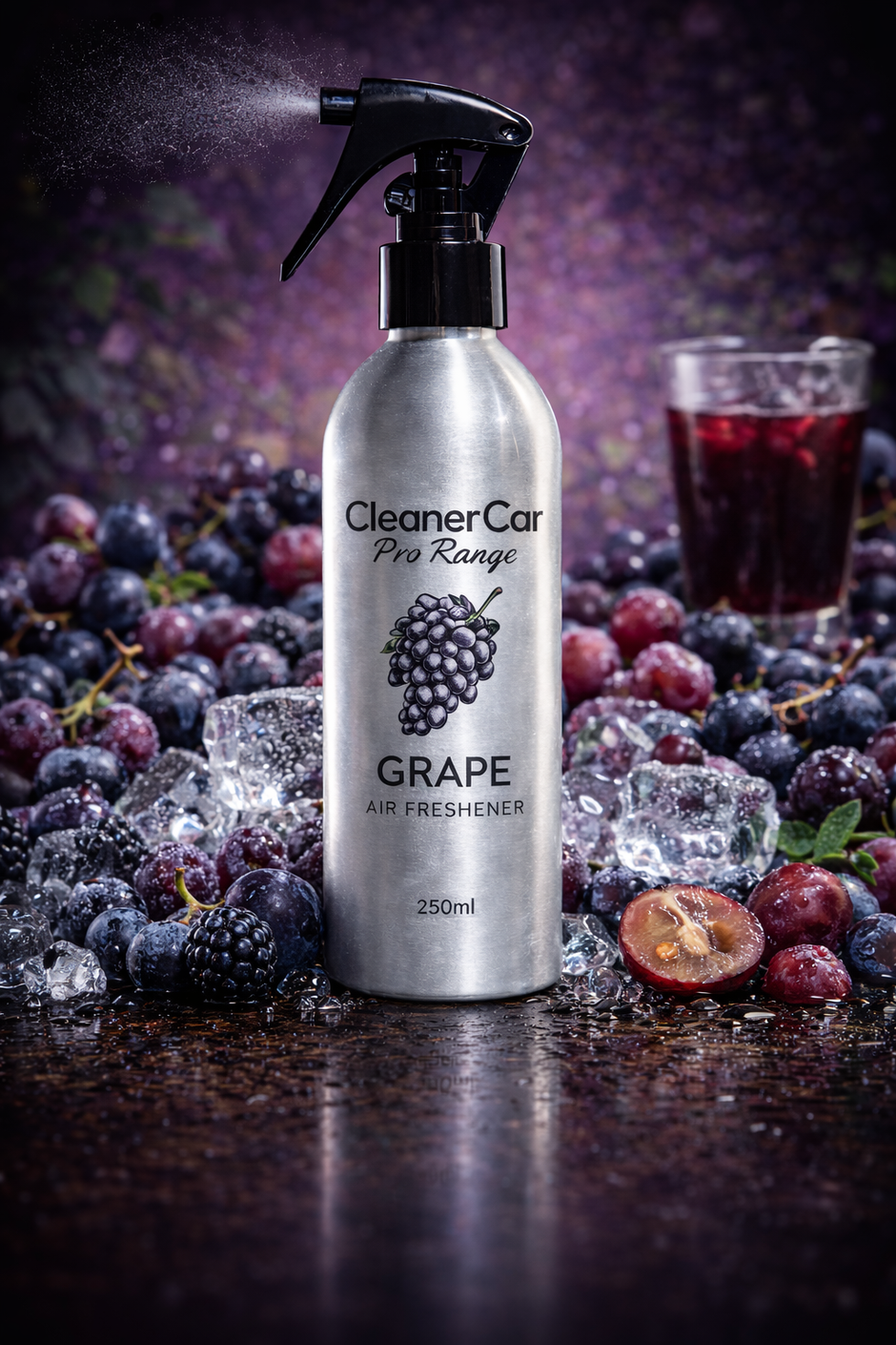 CleanerCar Pro Range Grape Air Freshener