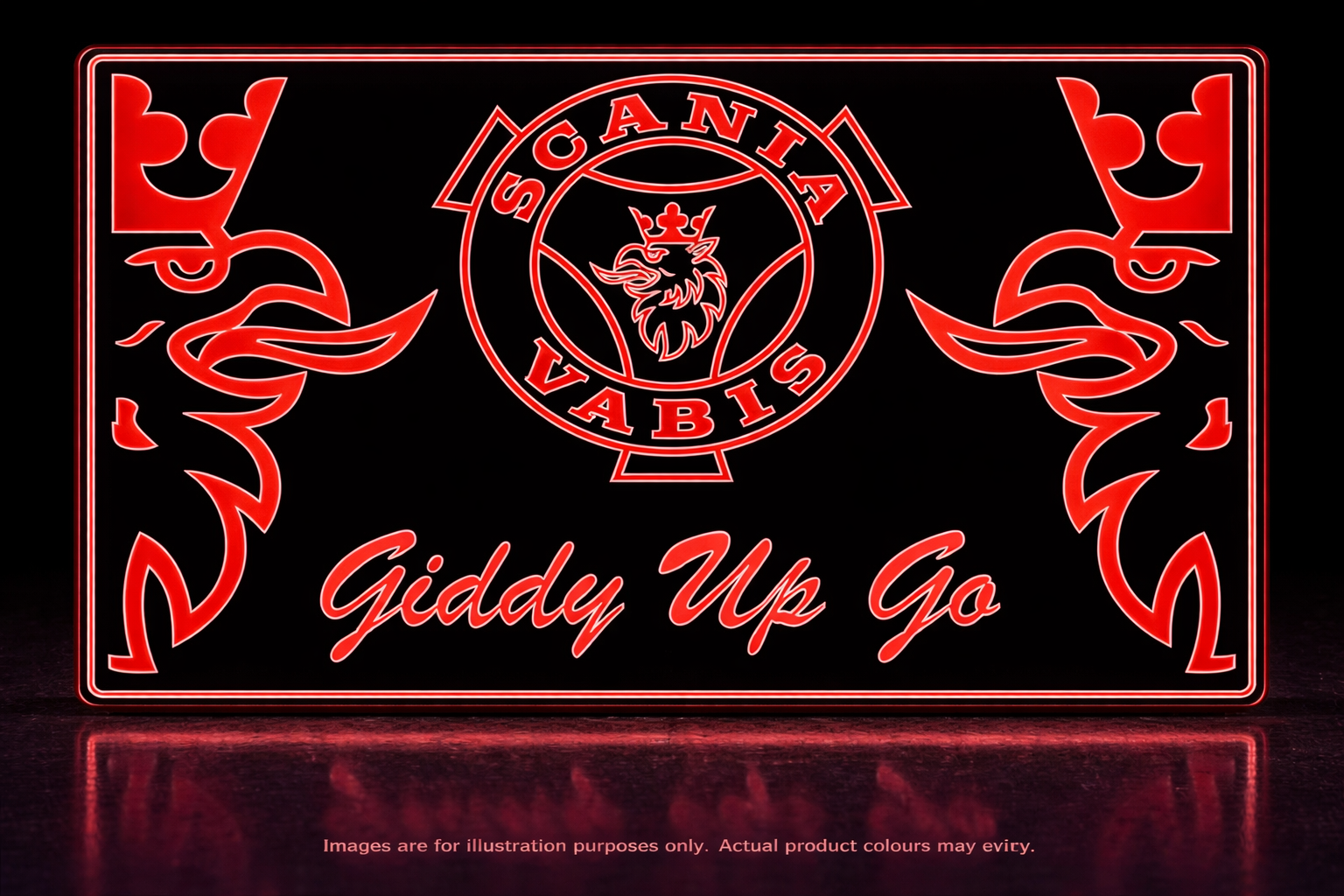 STYLE 1 SCANIA GIDDY UP GO RGB COLOUR INTERIOR LIGHT BOARD
