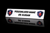 PRINTED STYLE 64 SCANIA LOGOS PERSONALISED NOVELTY PLATE
