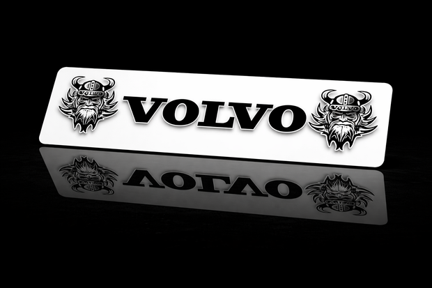 PRINTED STYLE 62 VOLVO NOVELTY PLATE