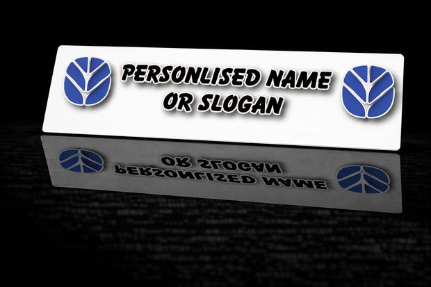 PRINTED STYLE 44 NEW HOLLAND PERSONALISED NOVELTY PLATE