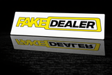 PRINTED STYLE 43 FAKE DEALER NOVELTY PLATE