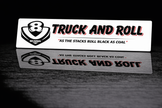 PRINTED STYLE 41 TRUCK AND ROLL NOVELTY PLATE